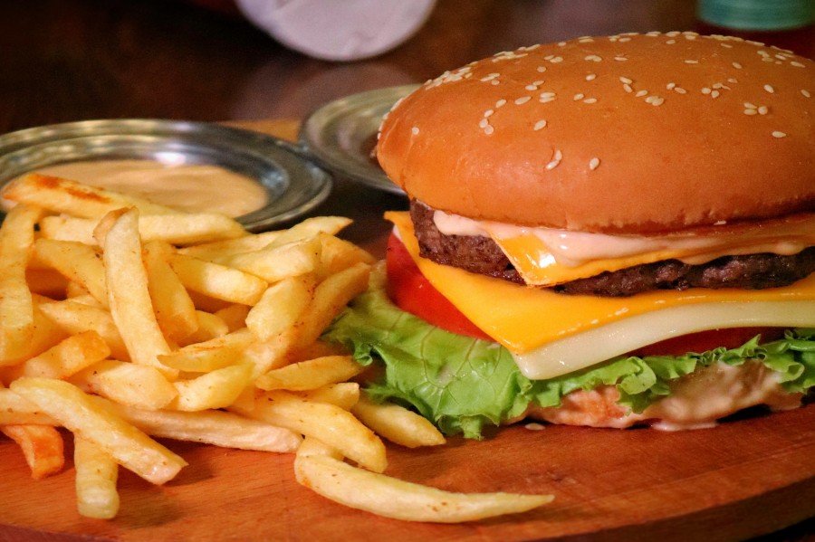 Mix cheese burger