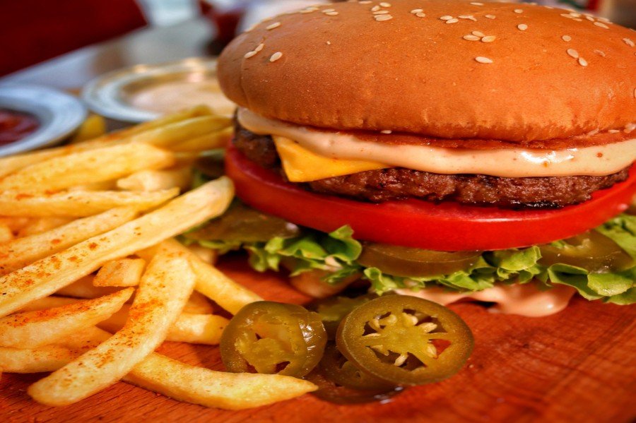 acılı Jalapeno burger